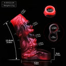 4.96in 5.51in 6.69in Tentacle Animal Soft Dildo Sleeve Cock Extender