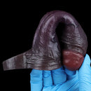 4.96in 6.42in Body-Safe Silicone Ultra-Realistic Penis Sleeve Dildo Toy