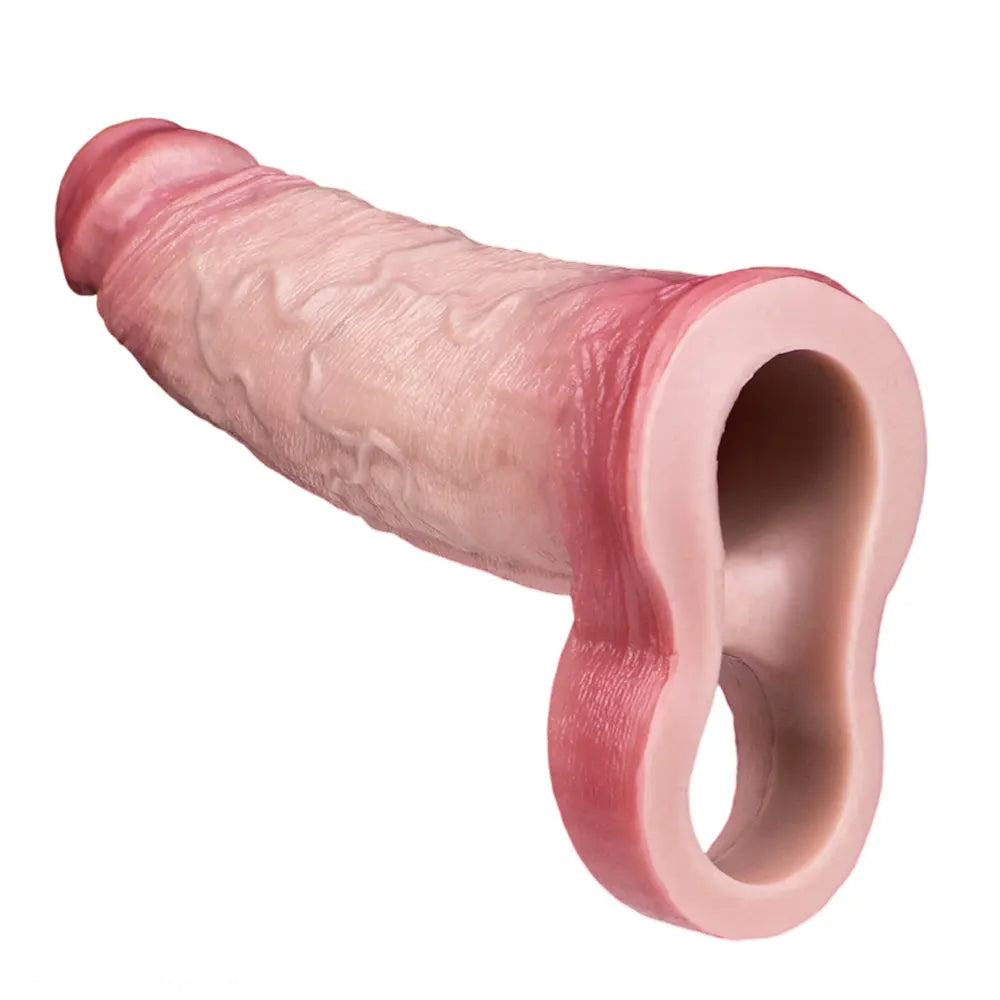 4.96in 6.42in Realistic Penis Cock Dildo Sleeve Extender For Women