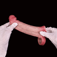4.96in 6.42in Realistic Penis Cock Dildo Sleeve Extender For Women
