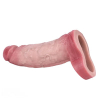 4.96in 6.42in Realistic Penis Cock Dildo Sleeve Extender For Women