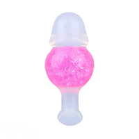 4.96in Luminous Silicone Anal Beads Dildo Anal Sex Toy For Adults
