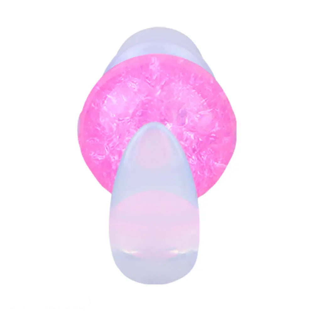 4.96in Luminous Silicone Anal Beads Dildo Anal Sex Toy For Adults