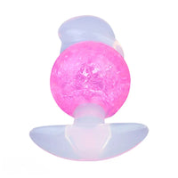 4.96in Luminous Silicone Anal Beads Dildo Anal Sex Toy For Adults