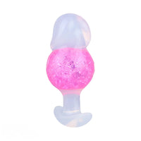 4.96in Luminous Silicone Anal Beads Dildo Anal Sex Toy For Adults