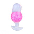 4.96in Luminous Silicone Anal Beads Dildo Anal Sex Toy For Adults