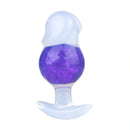 4.96in Luminous Silicone Anal Beads Dildo Anal Sex Toy For Adults