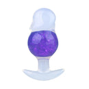 4.96in Luminous Silicone Anal Beads Dildo Anal Sex Toy For Adults