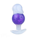 4.96in Luminous Silicone Anal Beads Dildo Anal Sex Toy For Adults