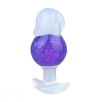 4.96in Luminous Silicone Anal Beads Dildo Anal Sex Toy For Adults