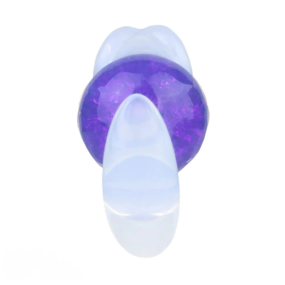 4.96in Luminous Silicone Anal Beads Dildo Anal Sex Toy For Adults
