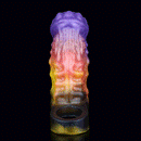 4.96in Ozuros Fantasy Odd Silicone Soft Dildo Sleeve Cock Extender