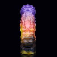 4.96in Ozuros Fantasy Odd Silicone Soft Dildo Sleeve Cock Extender