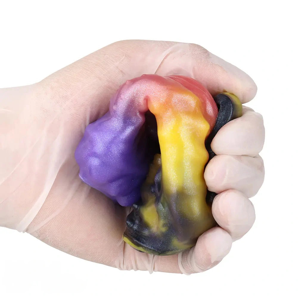 4.96in Ozuros Fantasy Odd Silicone Soft Dildo Sleeve Cock Extender
