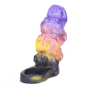 4.96in Sathos Euvoros Tentacle Silicone Soft Dildo Sleeve Cock Extender