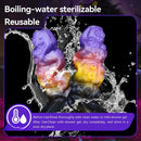 4.96in Sathos Euvoros Tentacle Silicone Soft Dildo Sleeve Cock Extender
