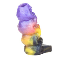 4.96in Sathos Euvoros Tentacle Silicone Soft Dildo Sleeve Cock Extender