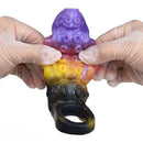 4.96in Sathos Euvoros Tentacle Silicone Soft Dildo Sleeve Cock Extender