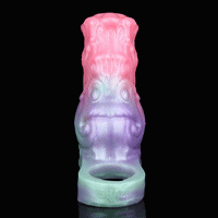 4.96in Silicone Soft Cock Fantasy Hollow Dildo Sleeve For Cock Extension