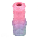 4.96in Silicone Soft Cock Fantasy Hollow Dildo Sleeve For Cock Extension