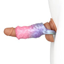 4.96in Silicone Soft Cock Fantasy Hollow Dildo Sleeve For Cock Extension