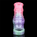 4.96in Silicone Soft Cock Fantasy Hollow Dildo Sleeve For Cock Extension