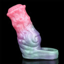 4.96in Silicone Soft Cock Fantasy Hollow Dildo Sleeve For Cock Extension