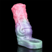 4.96in Silicone Soft Cock Fantasy Hollow Dildo Sleeve For Cock Extension