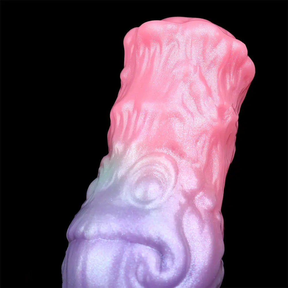 4.96in Silicone Soft Cock Fantasy Hollow Dildo Sleeve For Cock Extension