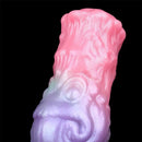 4.96in Silicone Soft Cock Fantasy Hollow Dildo Sleeve For Cock Extension