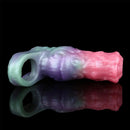 4.96in Silicone Soft Cock Fantasy Hollow Dildo Sleeve For Cock Extension