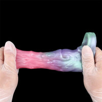 4.96in Silicone Soft Cock Fantasy Hollow Dildo Sleeve For Cock Extension