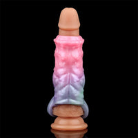4.96in Silicone Soft Cock Fantasy Hollow Dildo Sleeve For Cock Extension