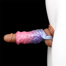 4.96in Silicone Soft Cock Fantasy Hollow Dildo Sleeve For Cock Extension