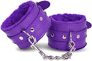 BDSM Adjustable Plush Handcuffs Ankle Bracelets Restraint Set Sex Toy