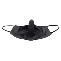 BDSM Silicone Realistic Dildo Mask Ball Gag