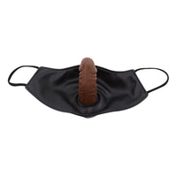 BDSM Silicone Realistic Dildo Mask Ball Gag