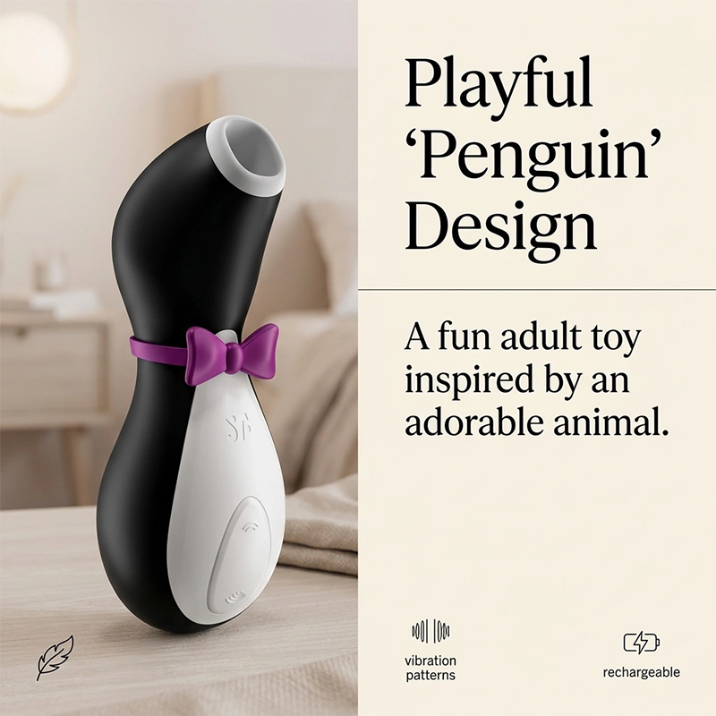 Satisfyer Pro Penguin Next Generation Air-Pulse Clitoral Stimulator