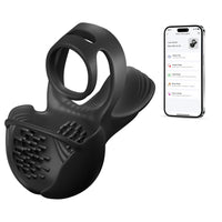 Vibrating Penis Ring Testicle Vibrator