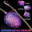 Textured Dragon Egg Silicone Anal Traction Plug