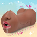 1.41Lbs 3-in-1 Pocket Pussy Realistic Mouth Vagina and Tight ass Male Penis Stroker