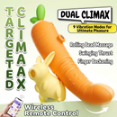 Cute Rabbit & Carrot Modular Suction & Heated Vibrating Wand Set