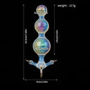 Traffic Light Aurora Graduated 3-Bead Anal Plug