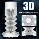 Mecha Warrior Fully Automatic Aircraft Cup Male Telescopic Sucking And Pronouncing Masturbation Device