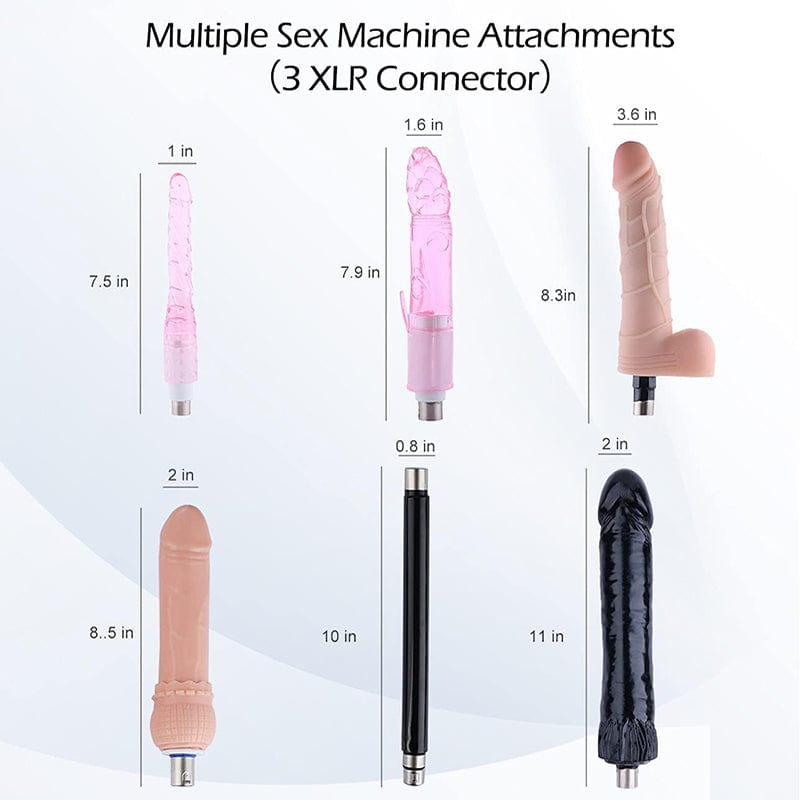 Automatic Sex Machine Sex Toys Love Machine Device Gun with 6 Attachments