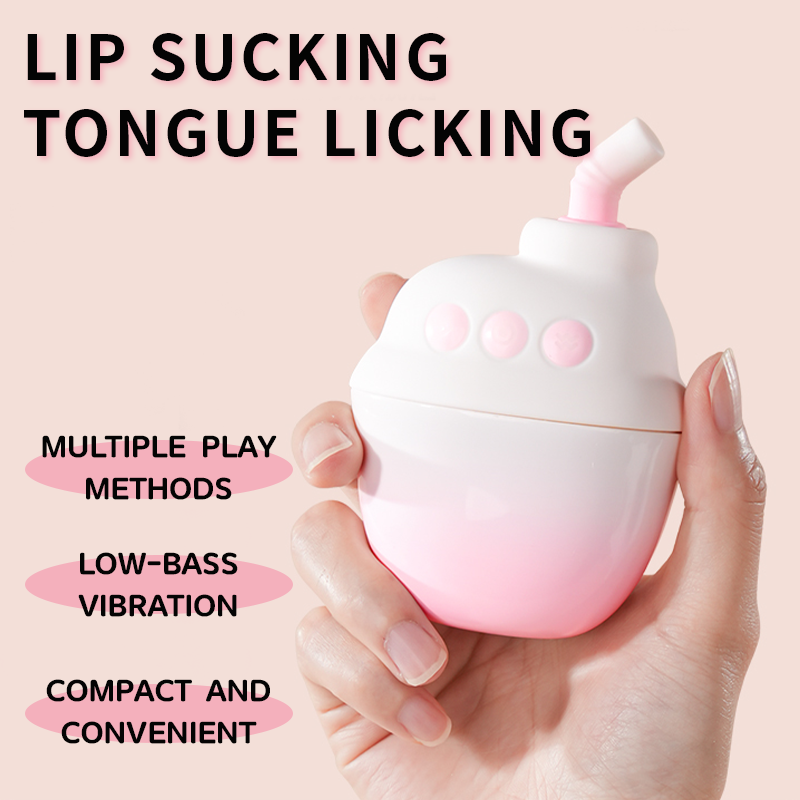 Hehe Cup 2-in-1 Suction Licking Clitoral Vibrator