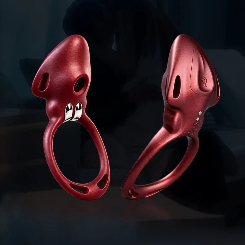 Wearable Electro-Sensation Sucking Vibrator Ring
