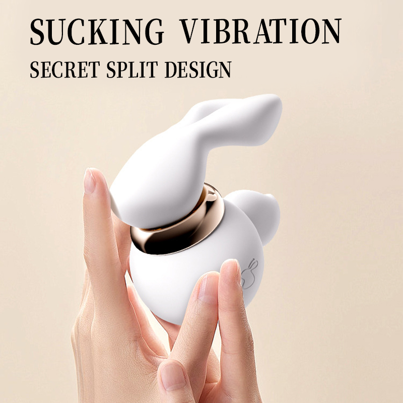 Split Rabbit Vibrating Clitoral Sucking Vibrator