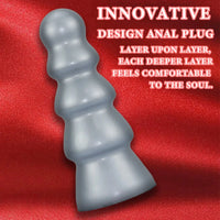 5.03in 7.67in 9.85in Odd Fantasy Butt Plug Dildo Suction Cup G-Spot Soft Cock