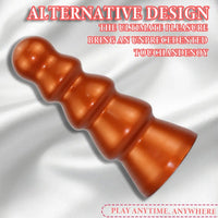5.03in 7.67in 9.85in Odd Fantasy Butt Plug Dildo Suction Cup G-Spot Soft Cock